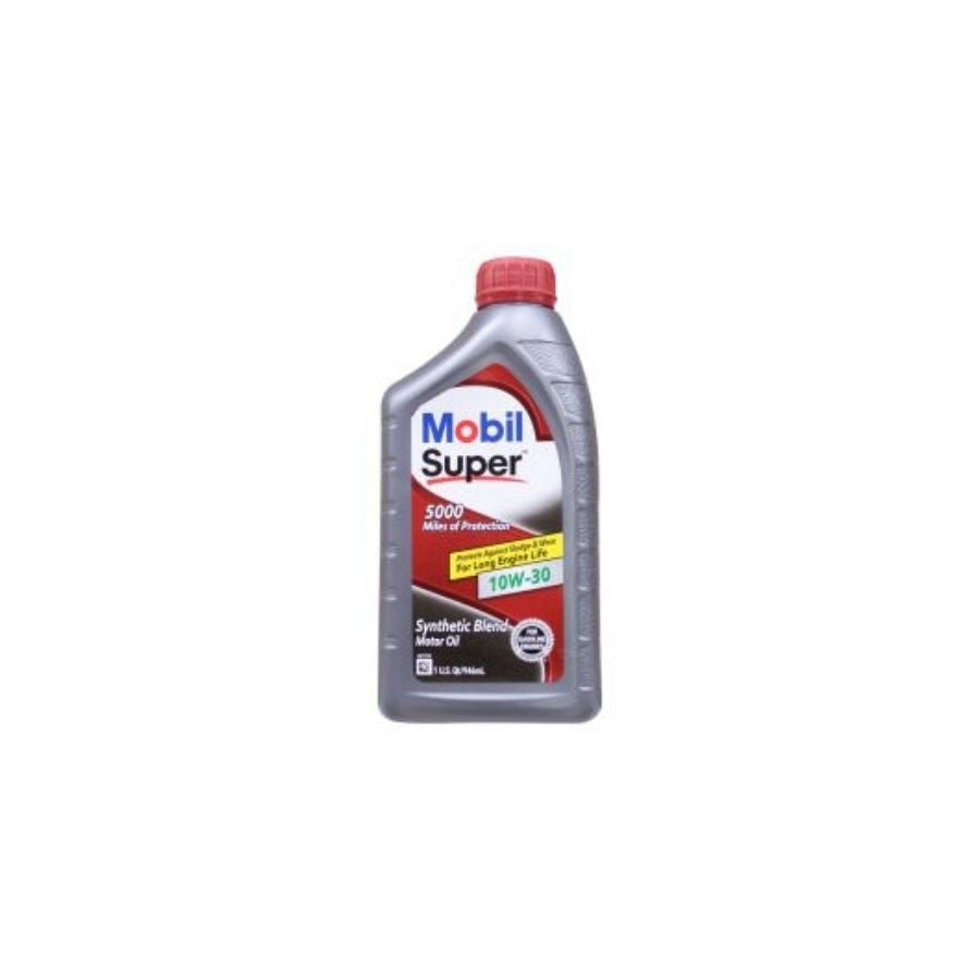 Aceite Mobil Super synthetic blend 10w30 946 ml.